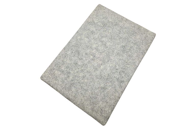 Schafwollabsorber silver grey klein